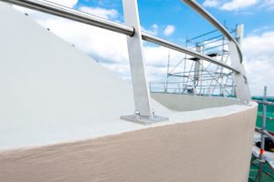 closeup af vandtæt beton