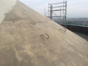 vandtæt beton closeup