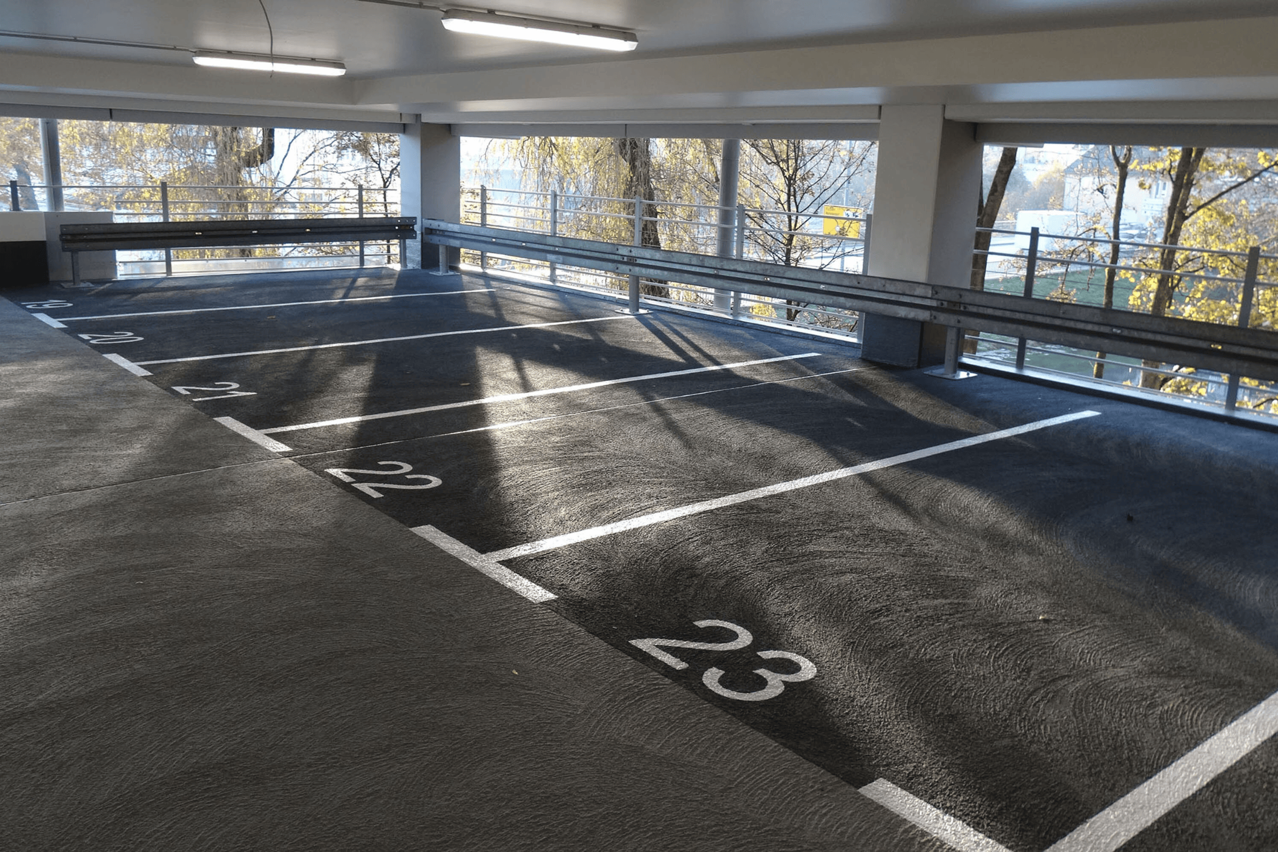 parkeringsdæk membran